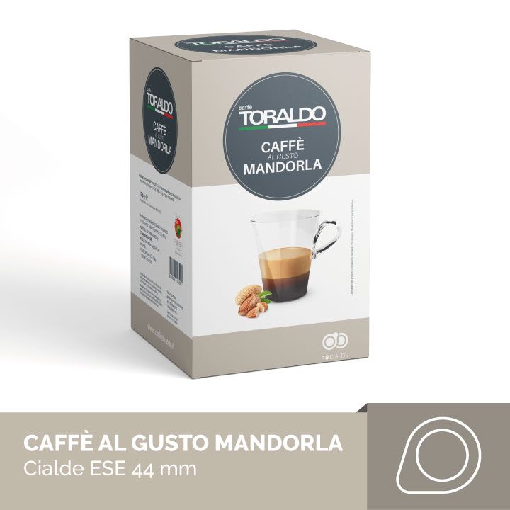 Toraldo – Dosettes ESE aromatisées à la pistache noisette amande 18pz