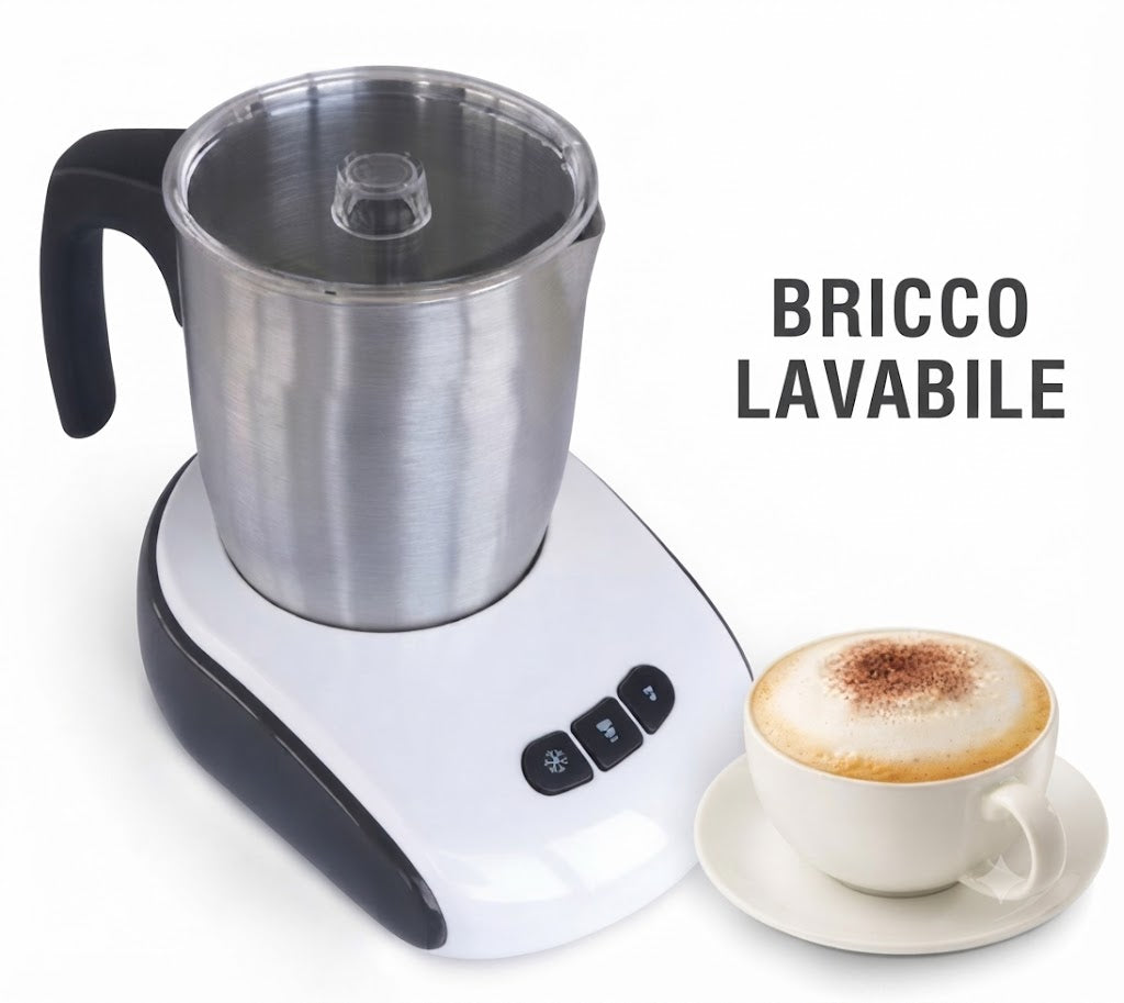 Cappuccinatore lavable – Mousseur à lait chaud et froid