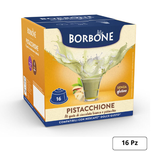 Borbone – Capsules Solubles Compatibles Dolce 16 Capsules Saveurs au Choix