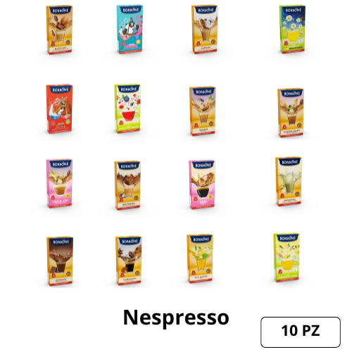 Capsule Borbone Comp. Nespresso Infusi & Solubili 10 Capsules