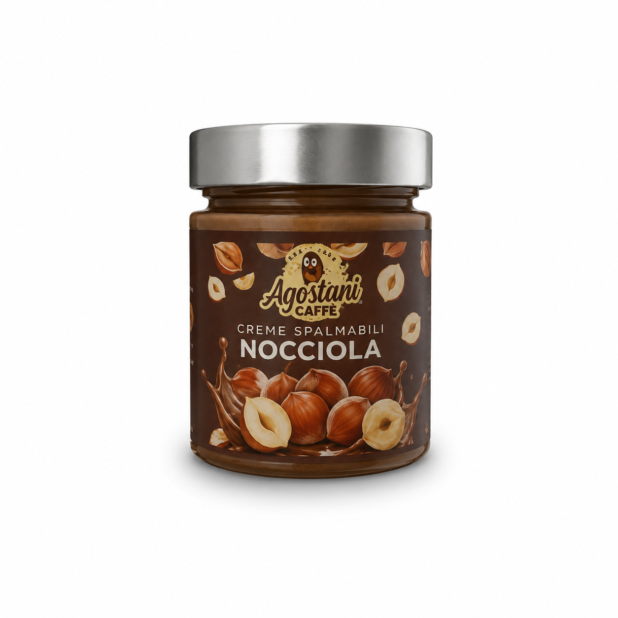 Crème à tartiner aux noisettes Agostani Caffè