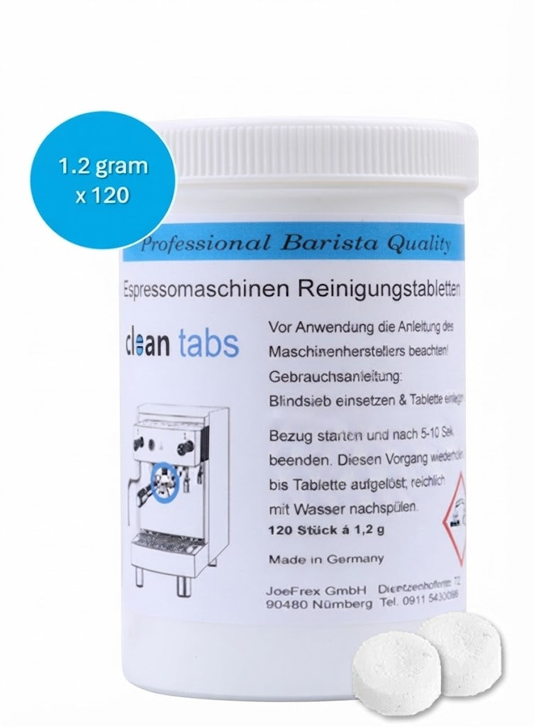 Pastilles de nettoyage pour machines à espresso – Pack de 120