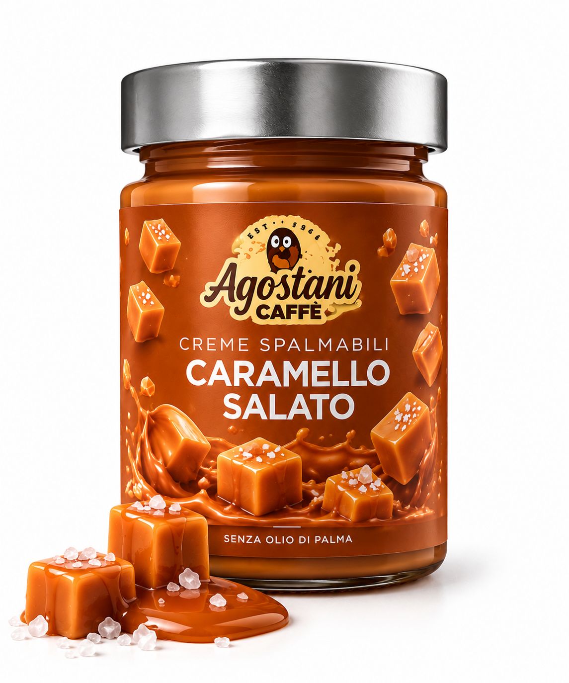 Crème à tartiner au caramel Agostani Caffè