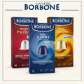 Borbone – Capsules Nespresso Aluminium; Naples, Palerme et Venise 10 pcs