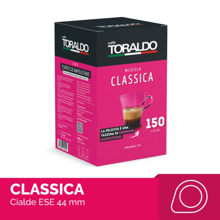 Toraldo – Classica 150 dosettes pads