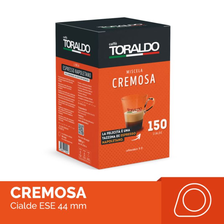 Toraldo- Cremosa 150 dosettes pads