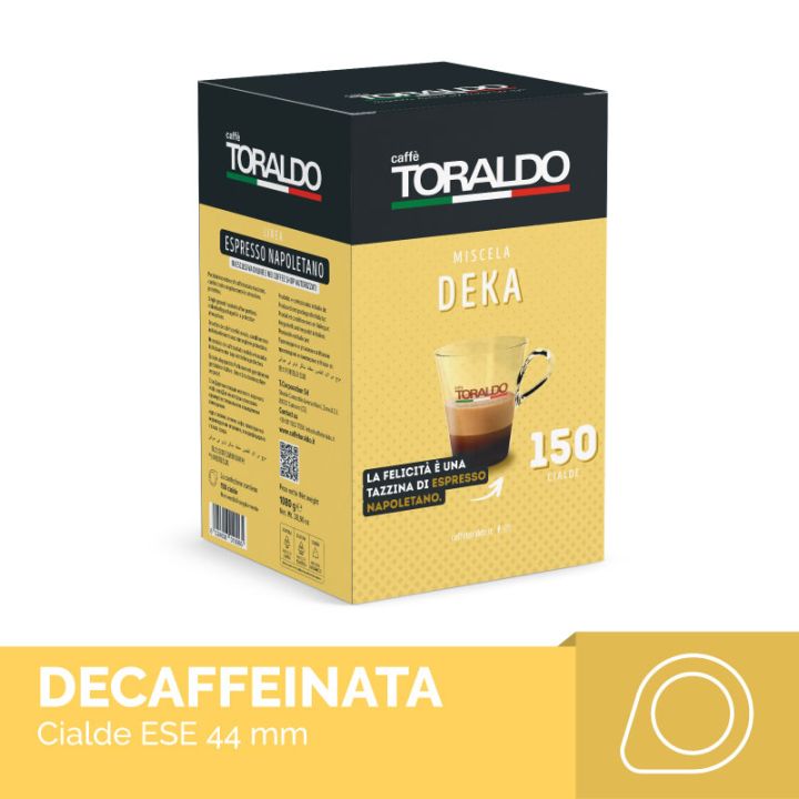 Toraldo – Deka 150 dosettes pads ESE