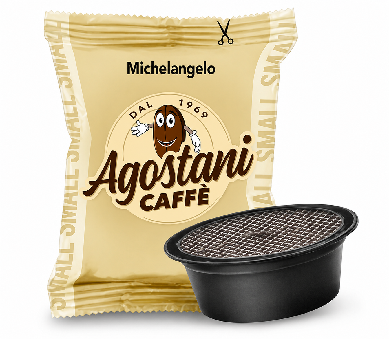 Agostani – Small Cup + 200 Capsules (0.30 CHF): Machine Espresso Suisse