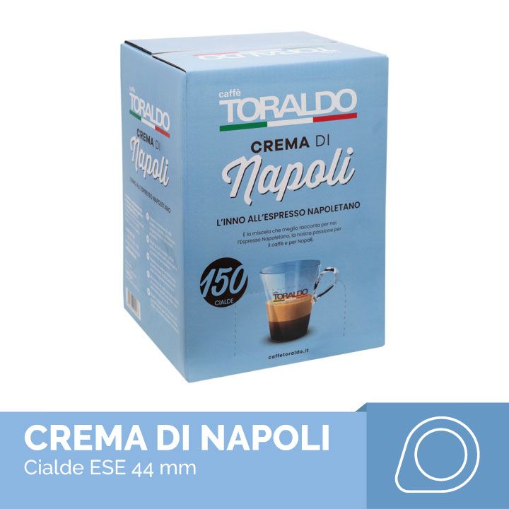 Toraldo – Crema di Napoli 150 Dosettes ESE pads
